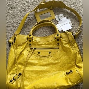 Balenciaga Pleine Fleur Aniline